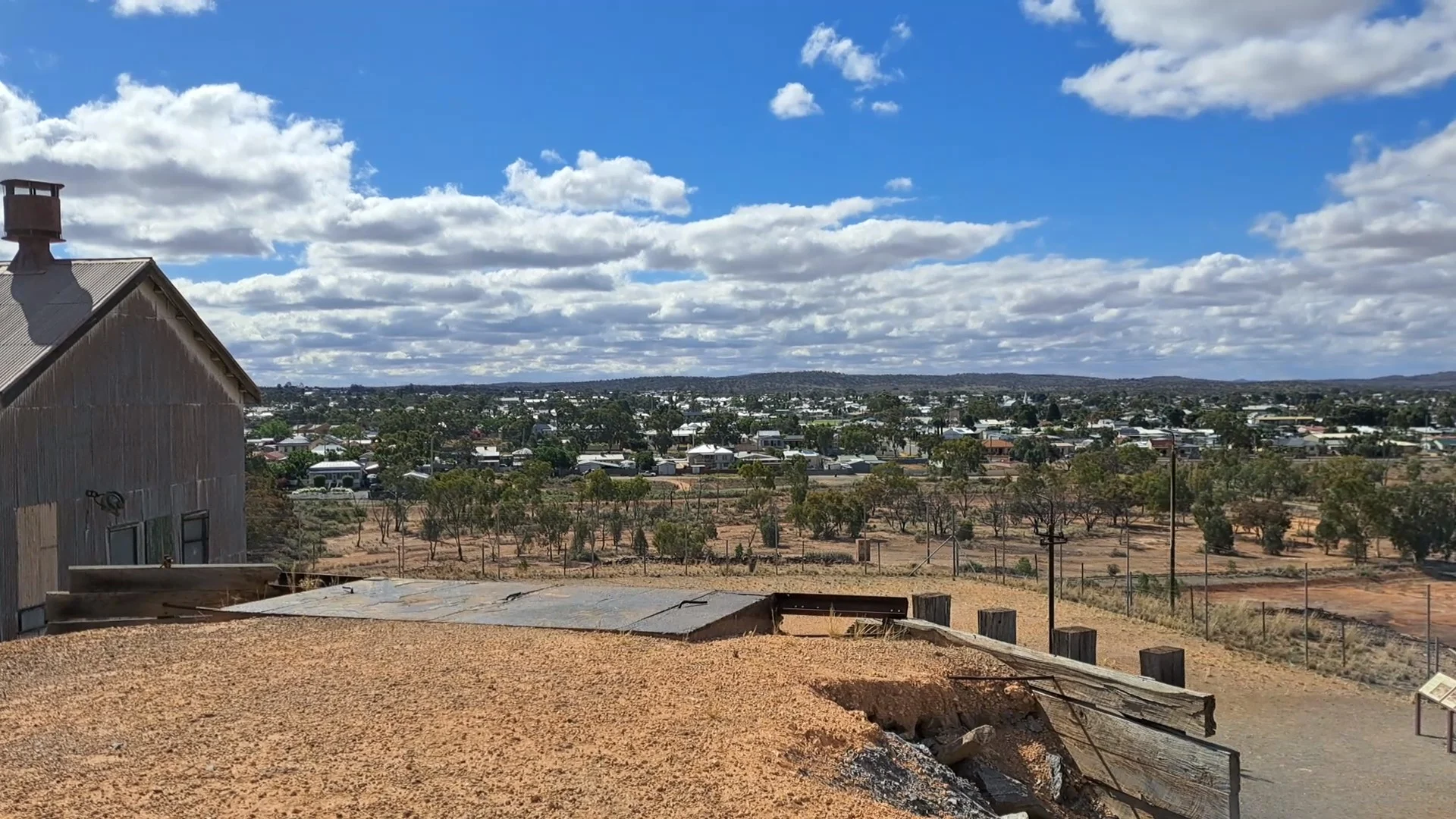 Broken Hill seen from Junction Mine, photographed by MrActiniuM